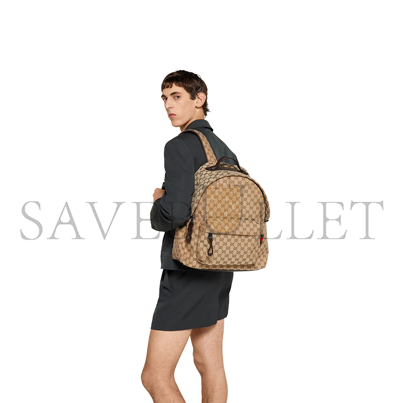 Gvc*1 medium gg backpack with web 824624 (42*36*21cm)